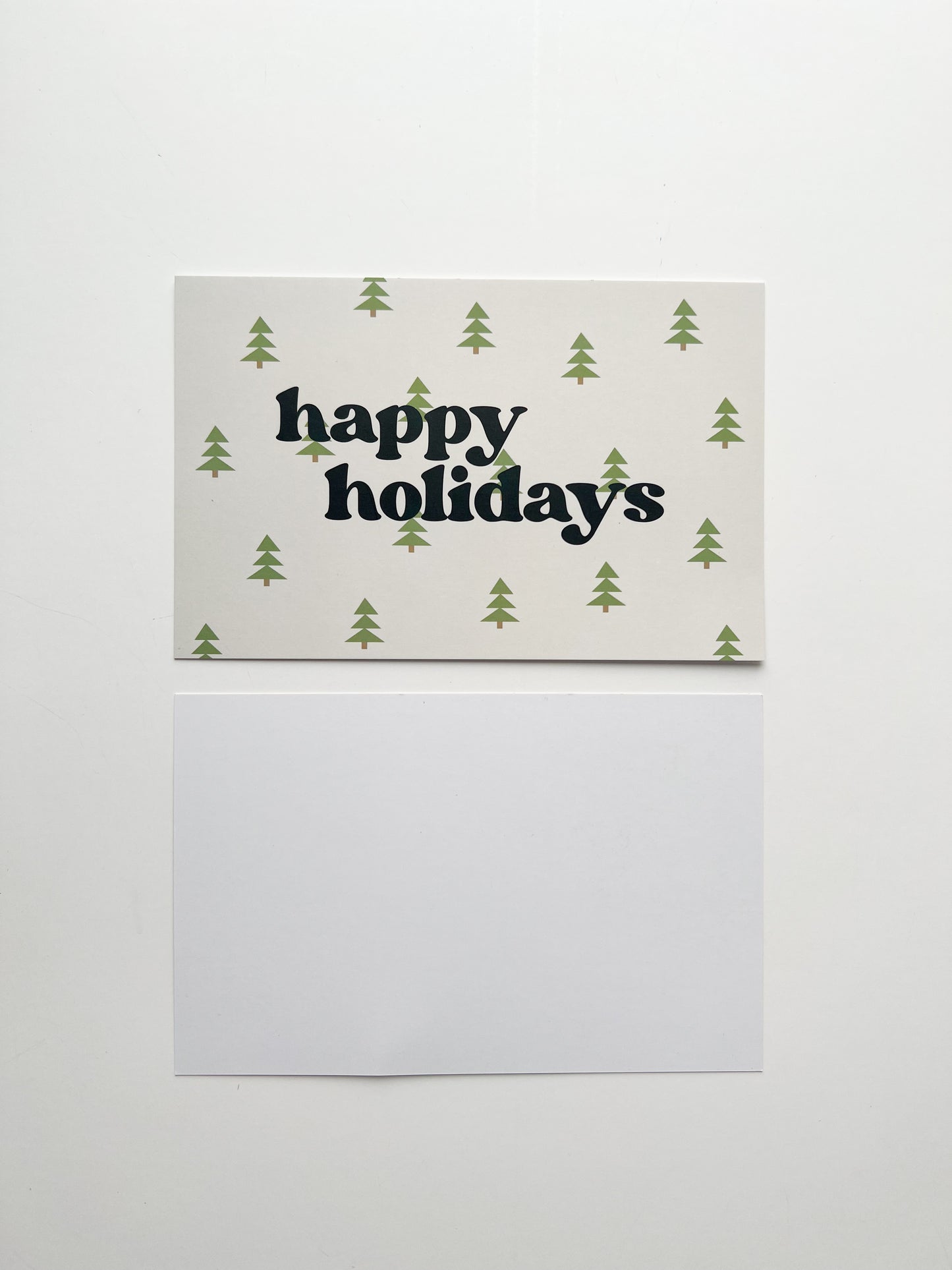 Happy Holidays Insert Cards